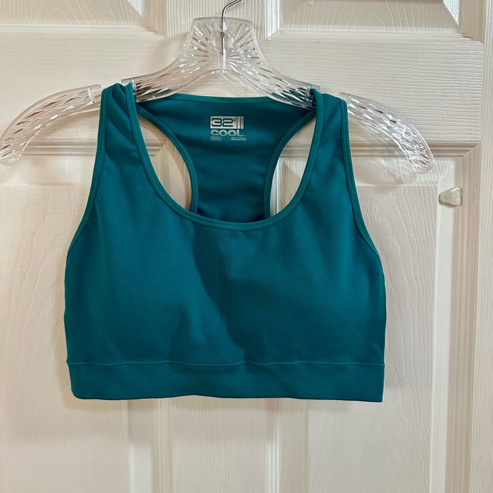 Women's Teal Sports Bra